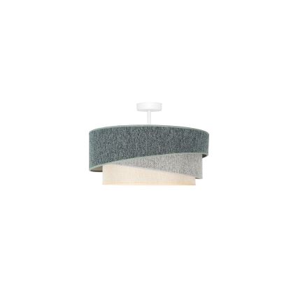 Duolla - Aufbauleuchte KOBO ECO RECYCLING 1xE27/15W/230V d 45 cm grün/grau/cremefarben
