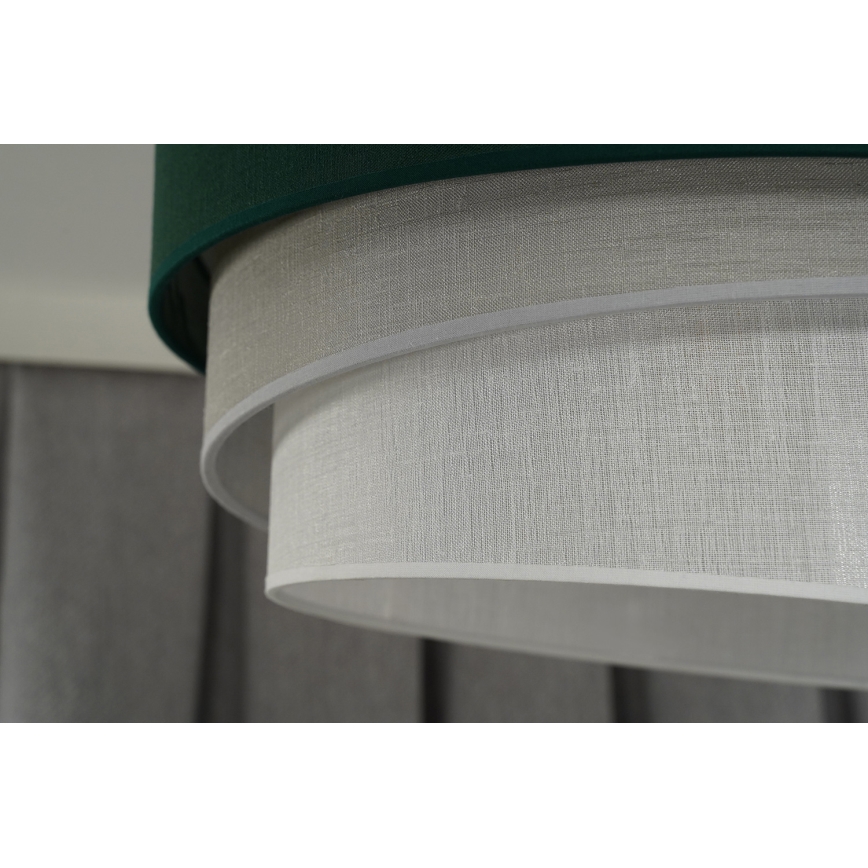Duolla - Aufbauleuchte TRIO 1xE27/15W/230V d 45 cm grün/grau/weiß