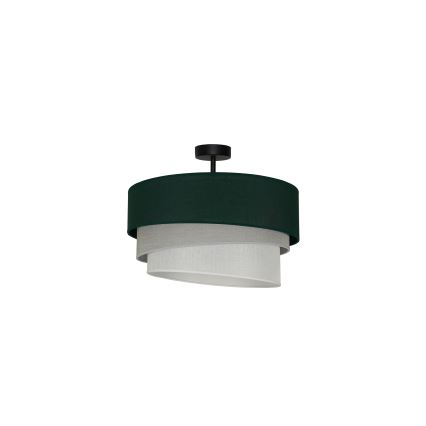 Duolla - Aufbauleuchte TRIO 1xE27/15W/230V d 45 cm grün/grau/weiß