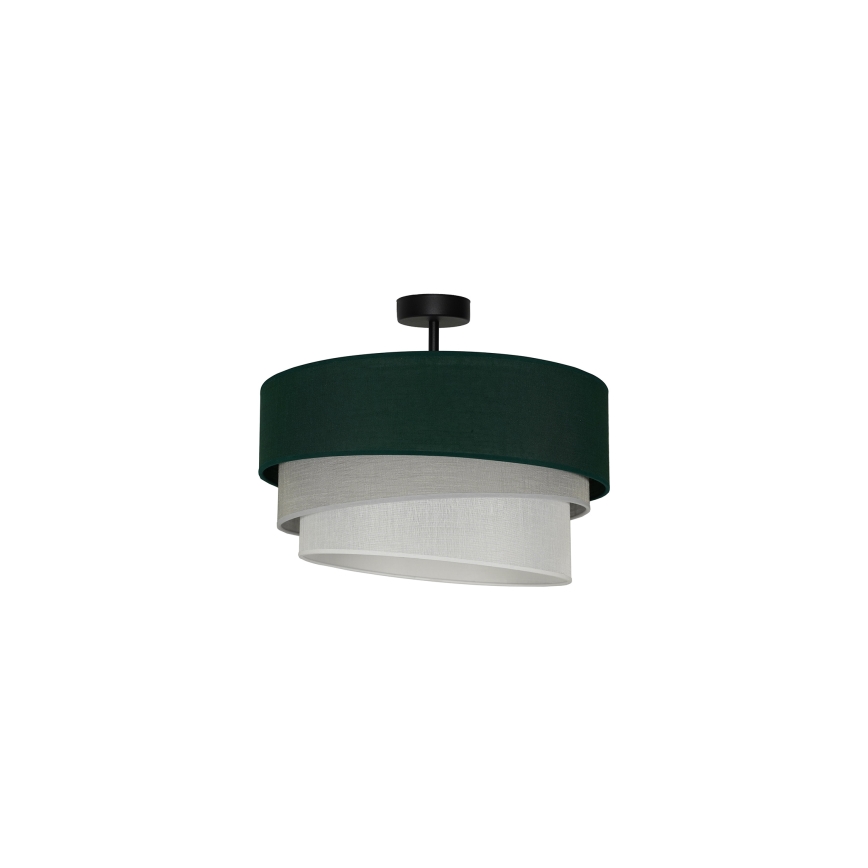 Duolla - Aufbauleuchte TRIO 1xE27/15W/230V d 45 cm grün/grau/weiß
