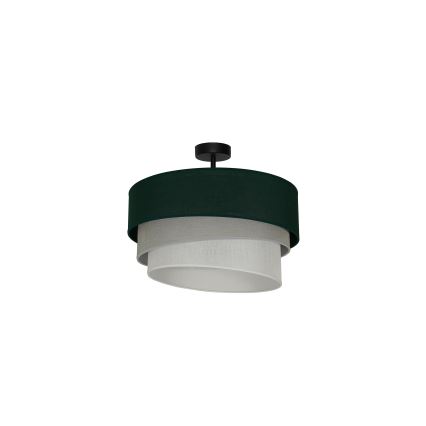 Duolla - Aufbauleuchte TRIO 1xE27/15W/230V d 45 cm grün/grau/weiß