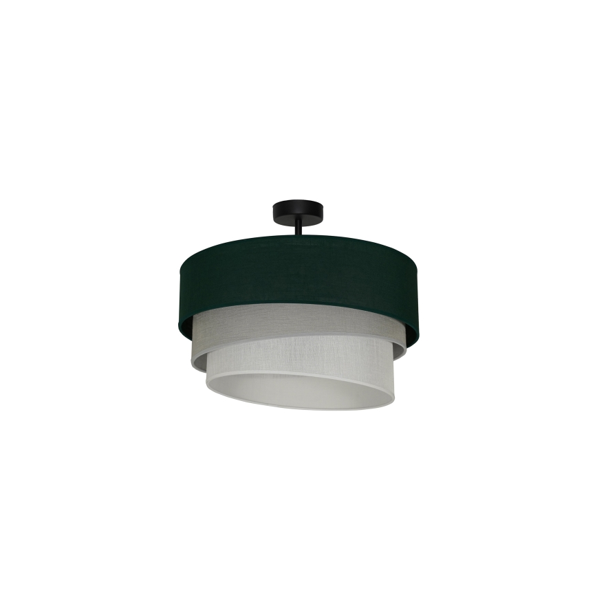 Duolla - Aufbauleuchte TRIO 1xE27/15W/230V d 45 cm grün/grau/weiß