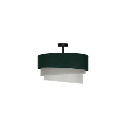 Duolla - Aufbauleuchte TRIO 1xE27/15W/230V d 45 cm grün/grau/weiß