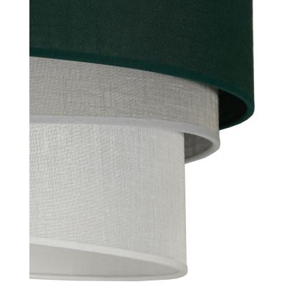 Duolla - Aufbauleuchte TRIO 1xE27/15W/230V d 45 cm grün/grau/weiß