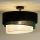 Duolla - Aufbauleuchte TRIO 1xE27/15W/230V d 45 cm schwarz/grün/weiß
