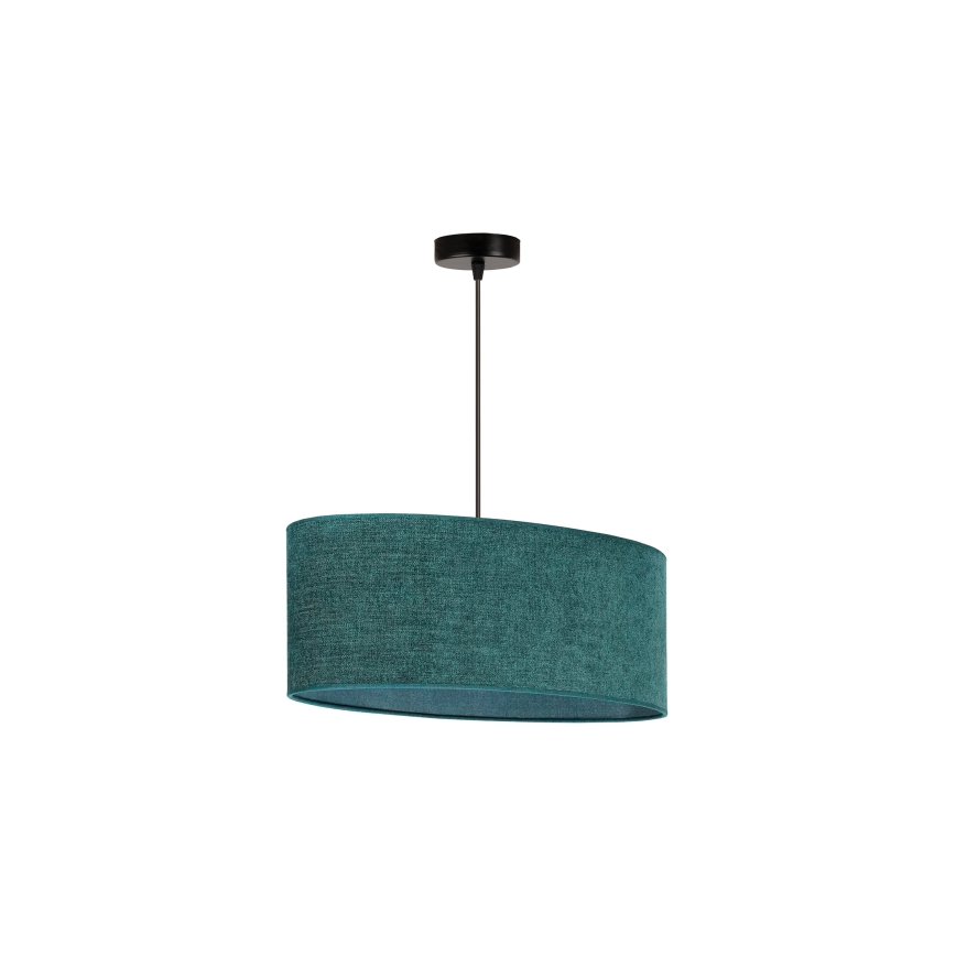 Duolla - Hängeleuchte an Schnur OVAL 1xE27/15W/230V grün