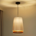 Duolla - Hängeleuchte BELL SHINY 1xE27/15W/230V d 25 cm weiß/kupfern