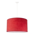 Duolla - Hängeleuchte BRISTOL 1xE27/40W/230V d 45 cm rot