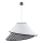 Duolla - Hängeleuchte COCO 1xE27/40W/230V d 50 cm weiß/schwarz