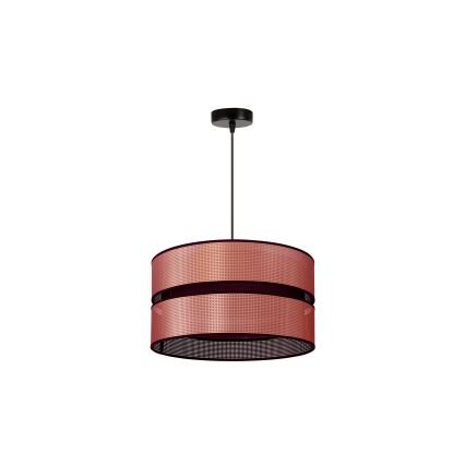 Duolla - Hängeleuchte COPPER SHINY 1xE27/15W/230V d 40 cm kupfern/schwarz