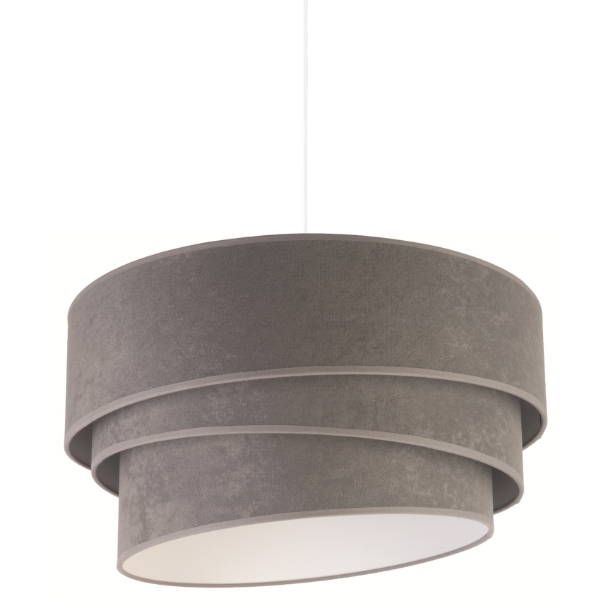 Duolla - Hängeleuchte DEVON 1xE27/40W/230V d 45 cm grau