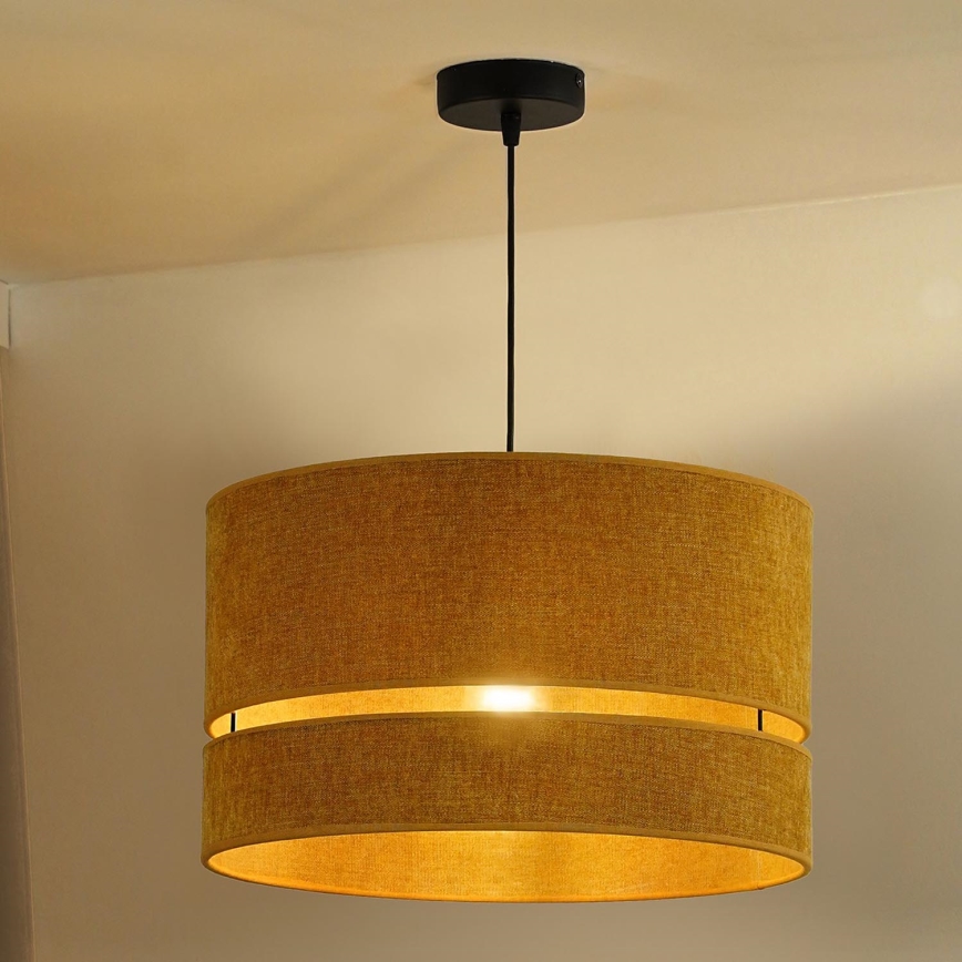Duolla - Hängeleuchte DOUBLE 1xE27/15W/230V d 40 cm orange