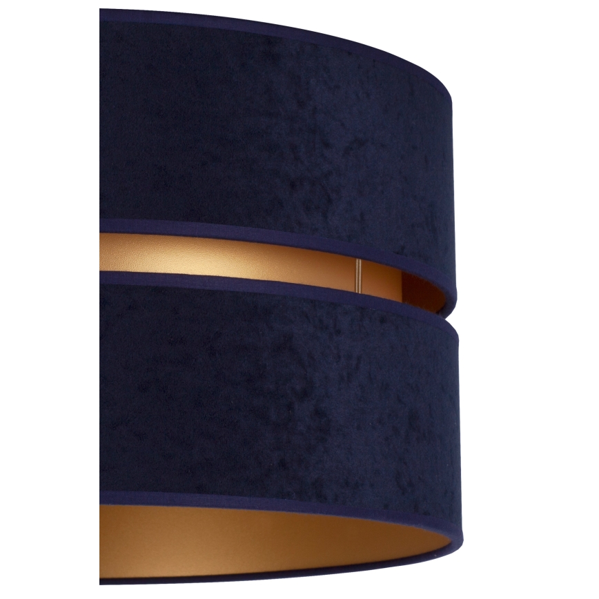 Duolla - Hängeleuchte DUO 1xE27/15W/230V d 40 cm blau/golden