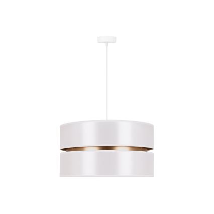 Duolla - Hängeleuchte DUO 1xE27/15W/230V d 40 cm weiß/golden