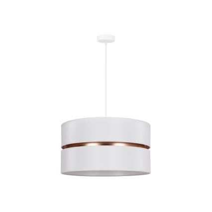 Duolla - Hängeleuchte DUO 1xE27/15W/230V d 40 cm weiß/golden