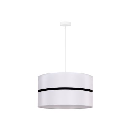 Duolla - Hängeleuchte DUO 1xE27/15W/230V d 40 cm weiß/schwarz