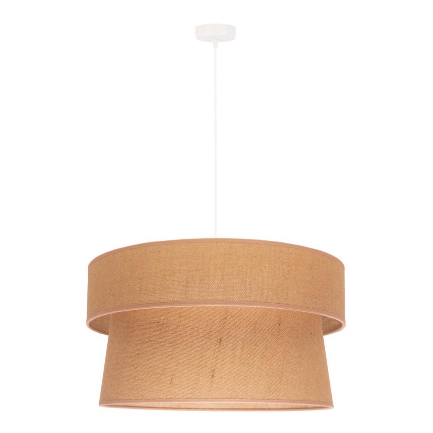 Duolla - Hängeleuchte ETNIC 1xE27/40W/230V d 45 cm beige