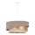 Duolla - Hängeleuchte KOBO 1xE27/15W/230V d 45 cm beige/golden/cremefarben