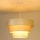 Duolla - Hängeleuchte LUNETA 1xE27/40W/230V d 45 cm cremefarben
