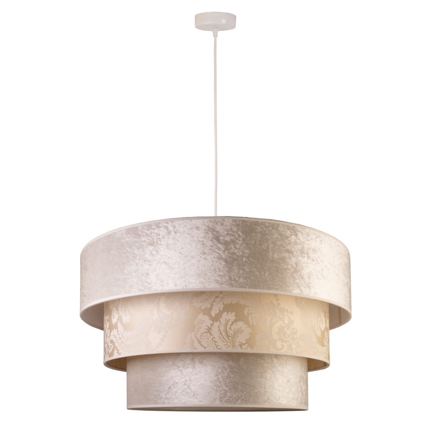Duolla - Hängeleuchte LUNETA 1xE27/40W/230V d 45 cm cremefarben