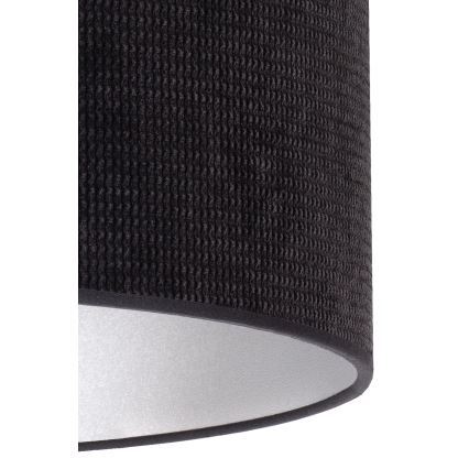 Duolla - Hängeleuchte LYON 1xE27/15W/230V d 40 cm schwarz