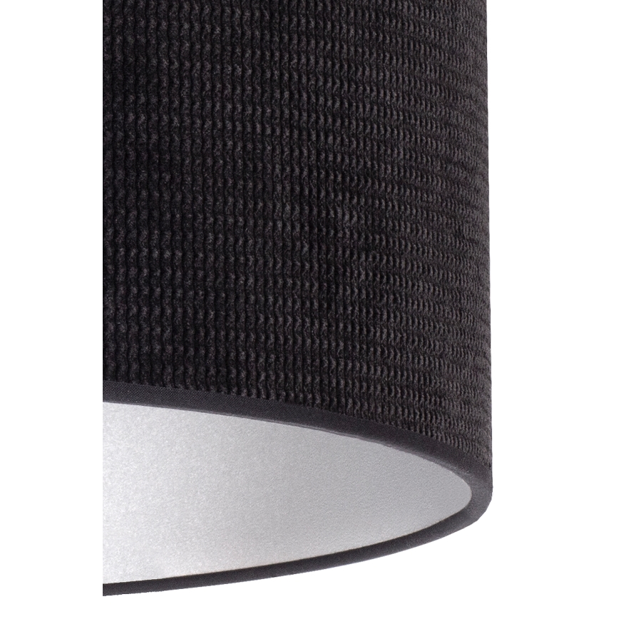 Duolla - Hängeleuchte LYON 1xE27/15W/230V d 40 cm schwarz