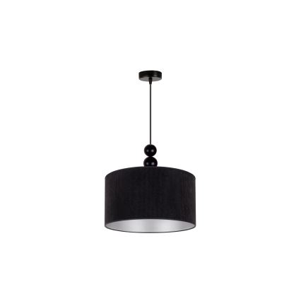 Duolla - Hängeleuchte LYON 1xE27/15W/230V d 40 cm schwarz