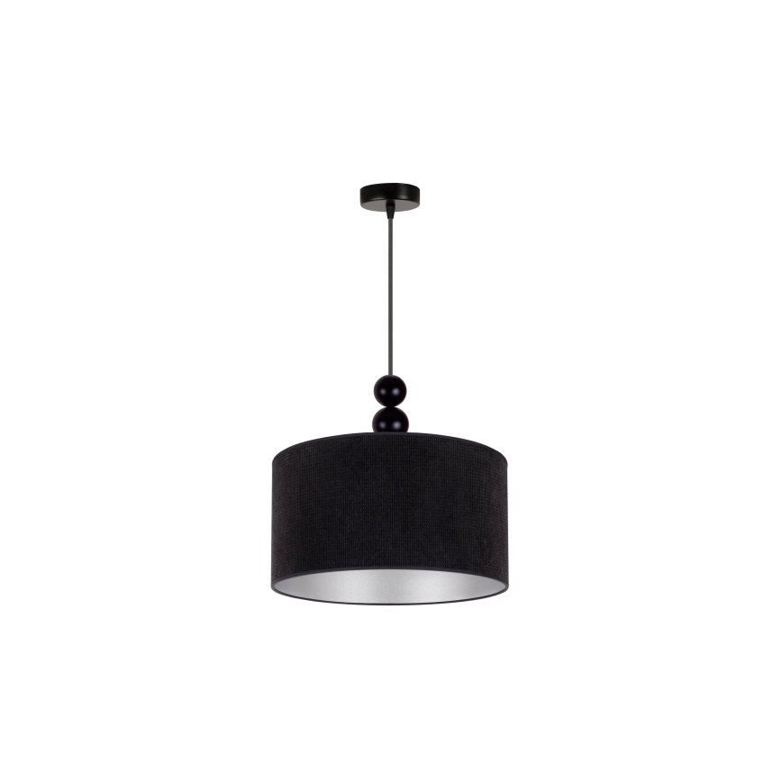 Duolla - Hängeleuchte LYON 1xE27/15W/230V d 40 cm schwarz