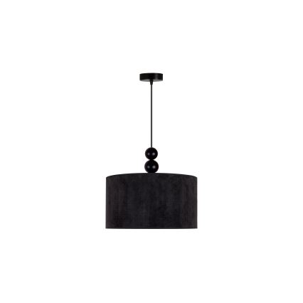 Duolla - Hängeleuchte LYON 1xE27/15W/230V d 40 cm schwarz