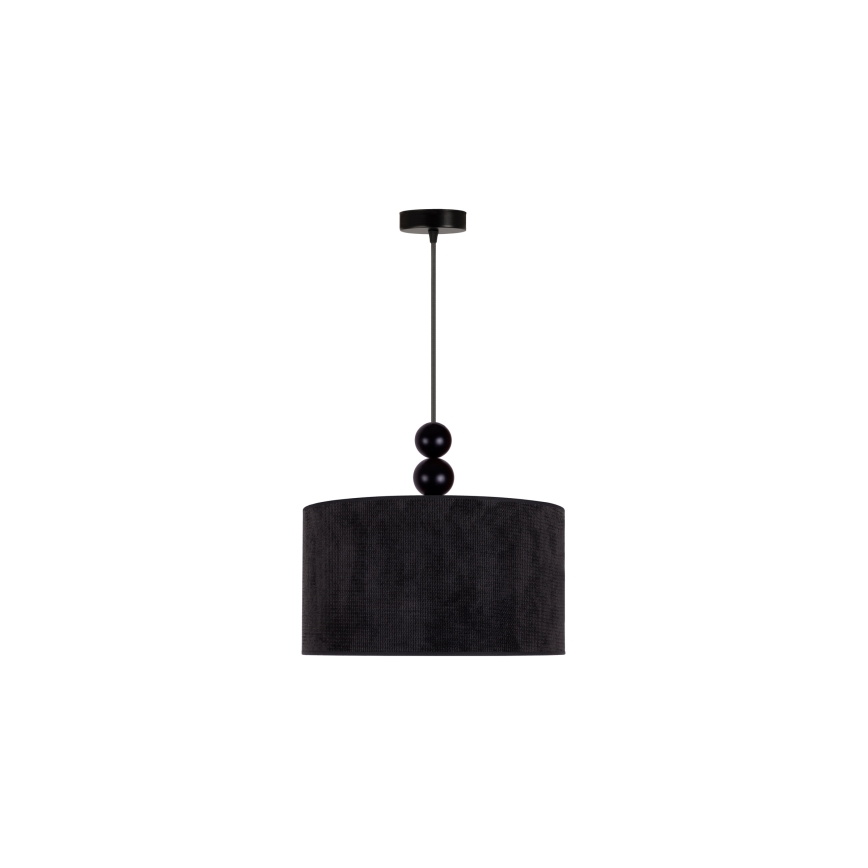 Duolla - Hängeleuchte LYON 1xE27/15W/230V d 40 cm schwarz