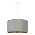 Duolla - Hängeleuchte ROLLER 1xE27/15W/230V Leuchte d 40 cm grün/golden