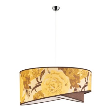 Duolla - Hängeleuchte ROYAL 1xE27/40W/230V d 50 cm gelb