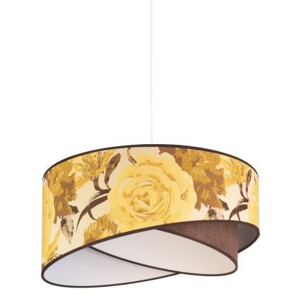Duolla - Hängeleuchte ROYAL 1xE27/40W/230V d 50 cm gelb