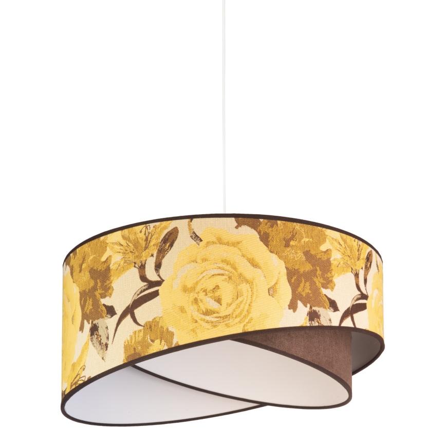 Duolla - Hängeleuchte ROYAL 1xE27/40W/230V d 50 cm gelb