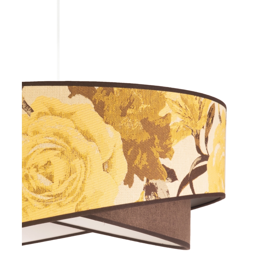 Duolla - Hängeleuchte ROYAL 1xE27/40W/230V d 50 cm gelb