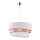 Duolla - Hängeleuchte TRIO 1xE27/40W/230V d 45 cm golden/weiß