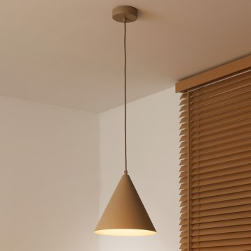 Duolla - Lampada a sospensione con cavo IRONLINE 1xG9/3W/230V Ø 25 cm beige