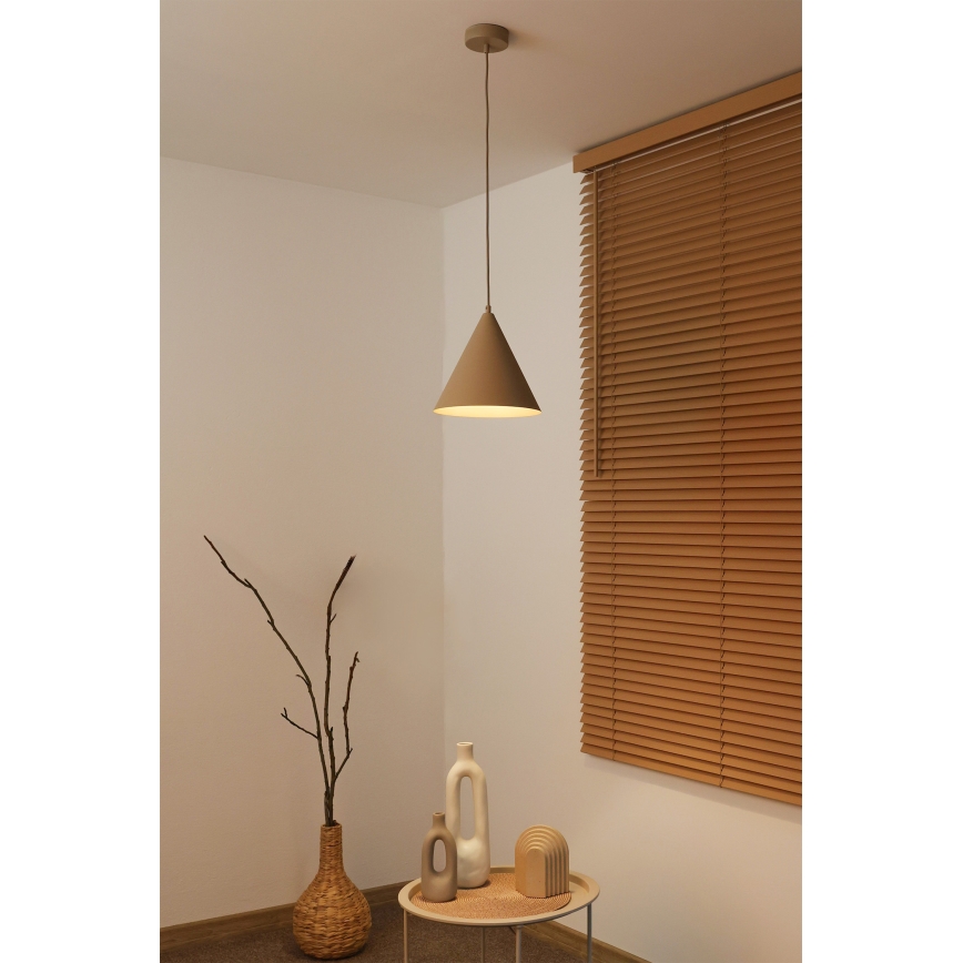 Duolla - Lampada a sospensione con cavo IRONLINE 1xG9/3W/230V Ø 25 cm beige