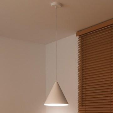 Duolla - Lampada a sospensione su cavo IRONLINE 1xG9/3W/230V Ø 25 cm bianca