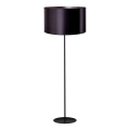 Duolla - Lampada con piedistallo CANNES 1xE27/15W/230V diametro 45 cm nero/argento