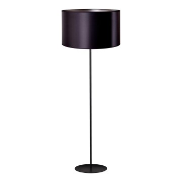 Duolla - Lampada con piedistallo CANNES 1xE27/15W/230V diametro 45 cm nero/argento
