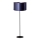 Duolla - Lampada con piedistallo CANNES 1xE27/15W/230V diametro 45 cm viola/argento/nero