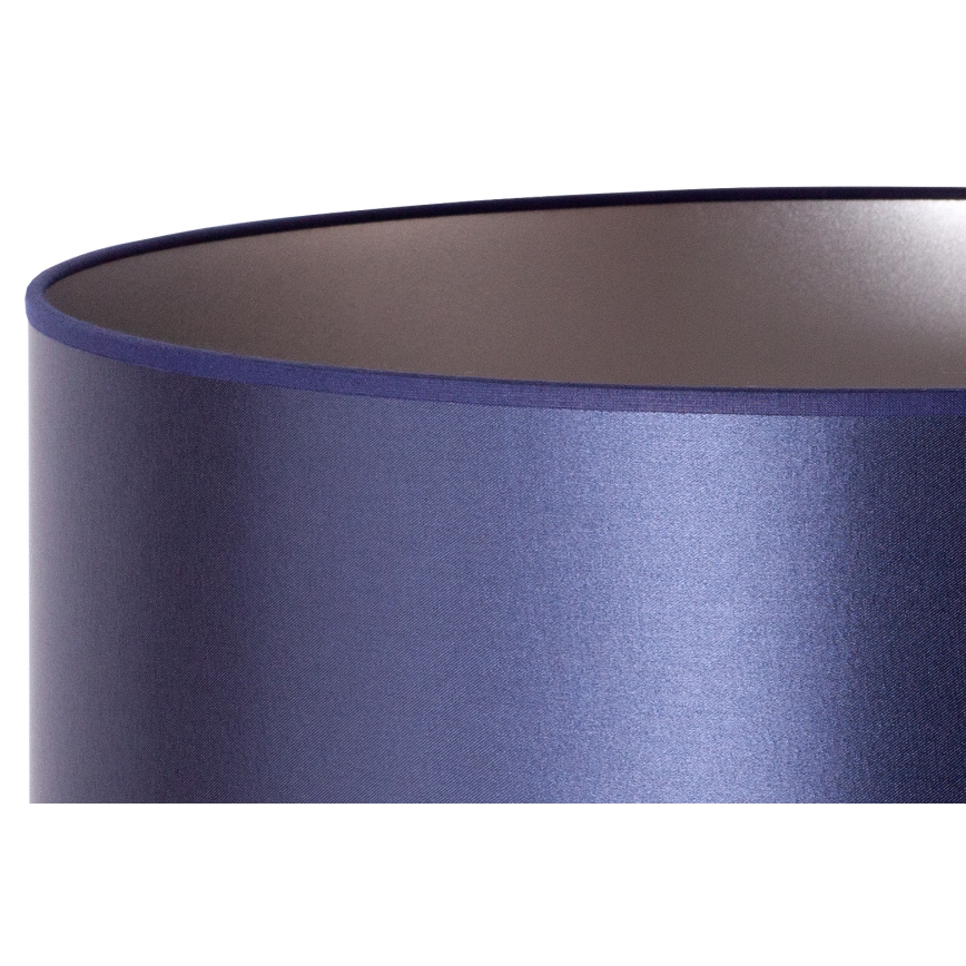 Duolla - Lampada con piedistallo CANNES 1xE27/15W/230V diametro 45 cm viola/argento/nero