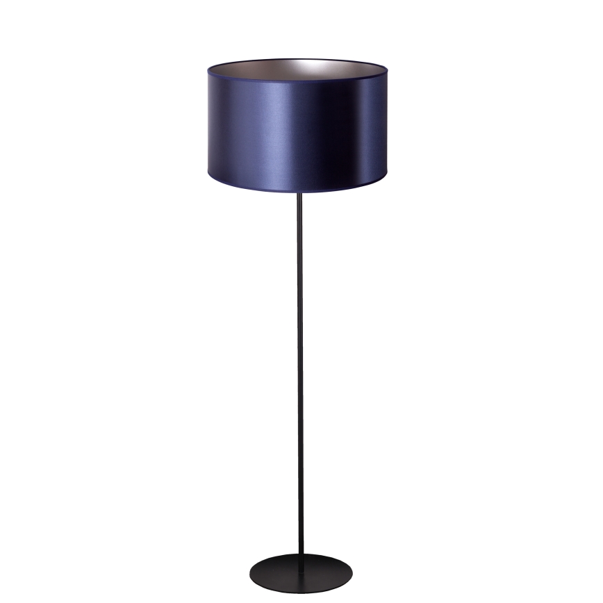 Duolla - Lampada con piedistallo CANNES 1xE27/15W/230V diametro 45 cm viola/argento/nero