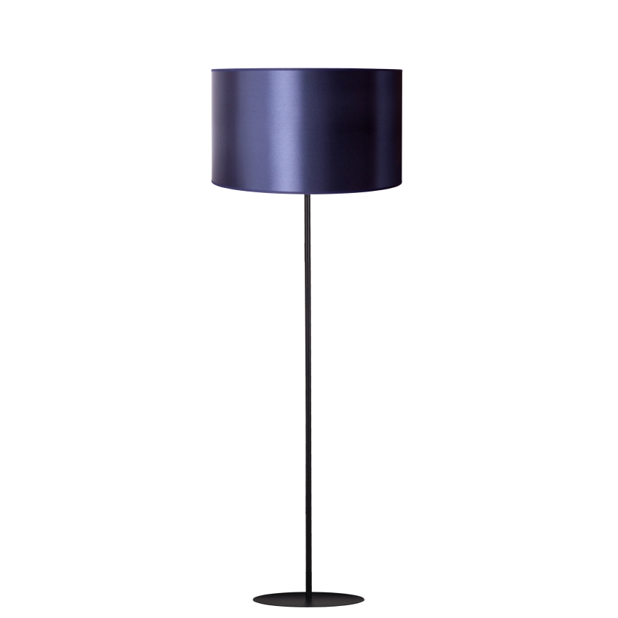 Duolla - Lampada con piedistallo CANNES 1xE27/15W/230V diametro 45 cm viola/argento/nero