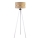 Duolla - Lampada con piedistallo DUO 1xE27/60W/230V diametro 44 cm beige/bianco