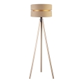 Duolla - Lampada con piedistallo DUO 1xE27/60W/230V diametro 44 cm beige