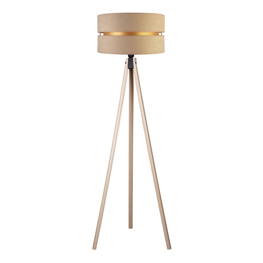 Duolla - Lampada con piedistallo DUO 1xE27/60W/230V diametro 44 cm beige