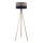 Duolla - Lampada con piedistallo DUO 1xE27/60W/230V diametro 44 cm grigio/blu/beige