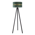 Duolla - Lampada con piedistallo DUO 1xE27/60W/230V diametro 44 cm verde/wenge